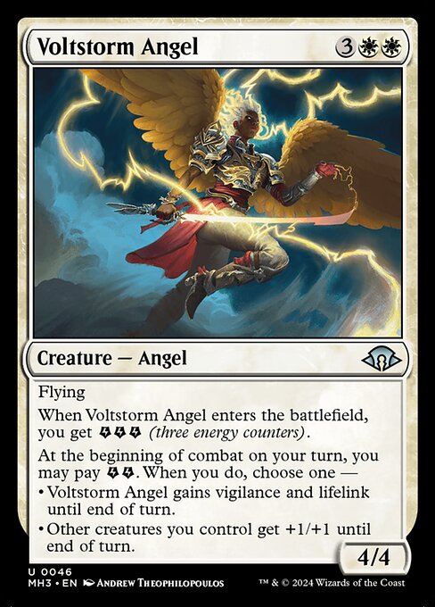 Voltstorm Angel - Modern Horizons 3 Magic card