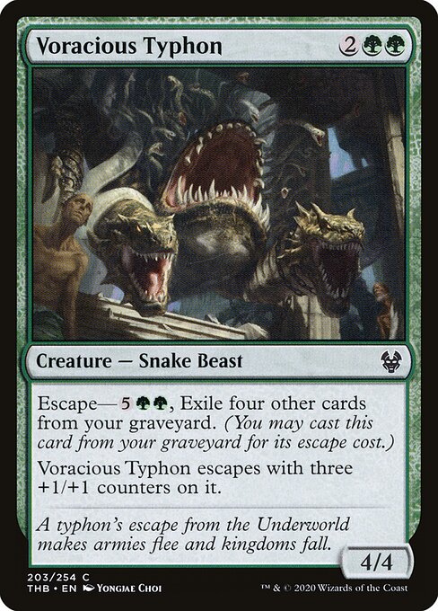 Voracious Typhon - Theros Beyond Death Magic card