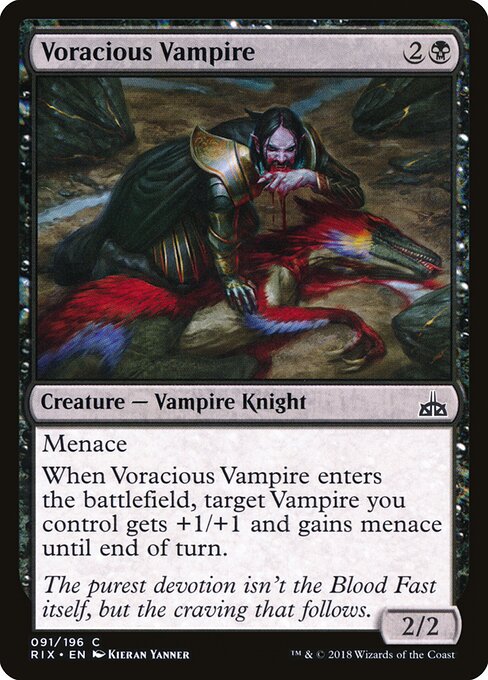 Voracious Vampire - Rivals of Ixalan Magic card