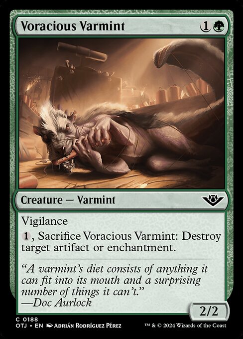 Voracious Varmint - Outlaws of Thunder Junction Magic card