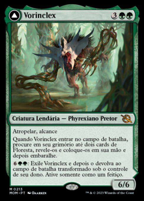 Vorinclex // The Grand Evolution - March of the Machine (#301) - Illustrated by Flavio Girón - Magic: The Gathering Card