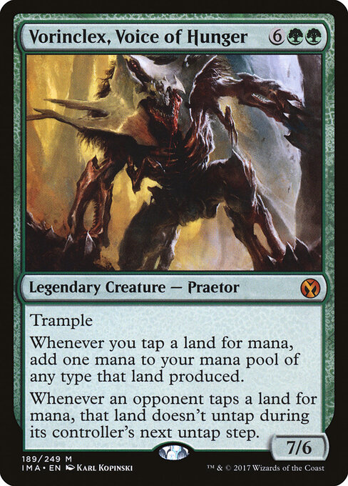 Vorinclex, Voice of Hunger - Iconic Masters Magic card