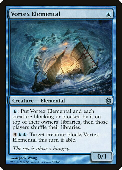 Vortex Elemental - Born of the Gods Magic card