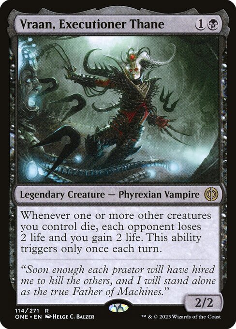 Vraan, Executioner Thane - Phyrexia: All Will Be One Magic card