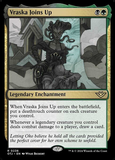 Vraska Joins Up - Outlaws of Thunder Junction Magic card