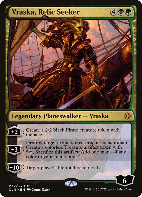 Vraska, Relic Seeker - Ixalan Magic card