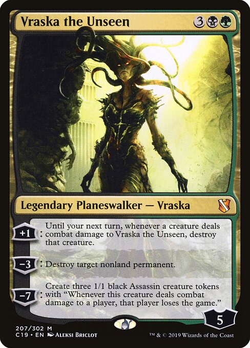 Vraska the Unseen - Commander 2019 Magic card