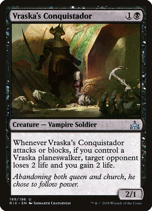 Vraska's Conquistador - Rivals of Ixalan Magic card