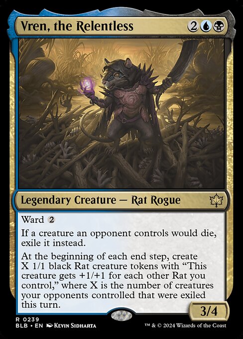 Vren, the Relentless - Bloomburrow Magic card