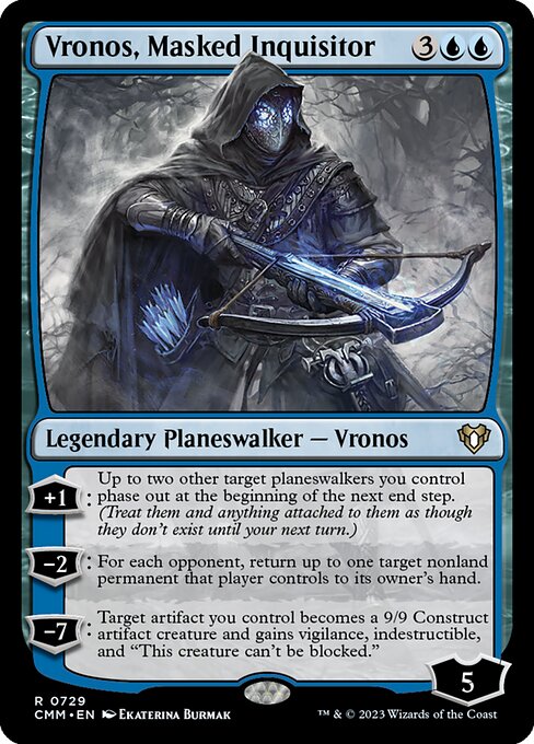 Vronos, Masked Inquisitor - Commander Masters Magic card