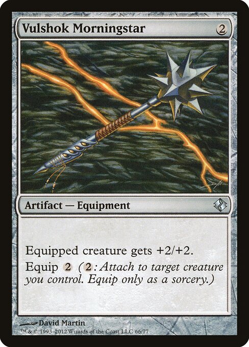 Vulshok Morningstar - Duel Decks: Venser vs. Koth Magic card