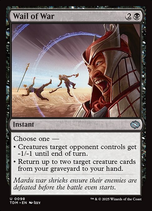 Wail of War - Tarkir: Dragonstorm Magic card
