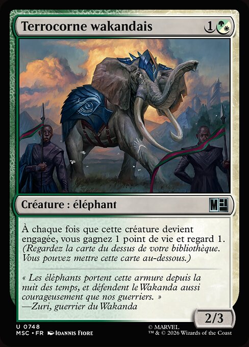 Wakandan Tusker