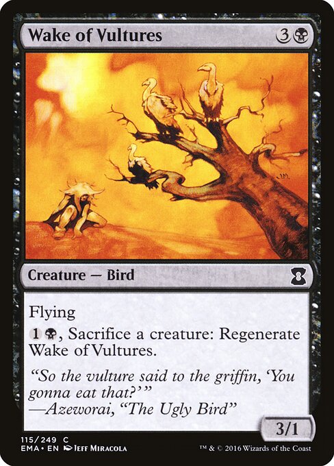 Wake of Vultures - Eternal Masters Magic card