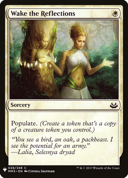 Svegliare i Riflessi (Wake the Reflections) - Dragon's Maze (#10) - Illustrated by Cynthia Sheppard - Magic: The Gathering Card