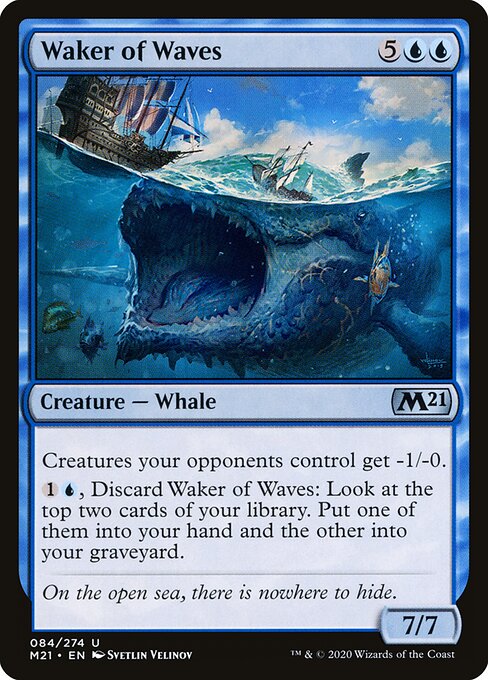 Waker of Waves - Core Set 2021 Magic card
