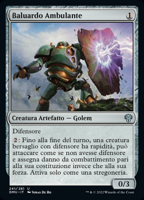 歩く防壁 (Walking Bulwark) - Tarkir: Dragonstorm Commander (#334) - Illustrated by Jonas De Ro - Magic: The Gathering Card