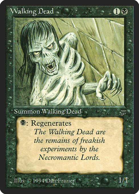 Walking Dead - Legends Magic card