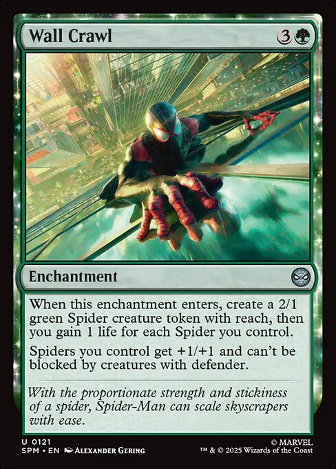 Wall Crawl - Marvel's Spider-Man Magic card