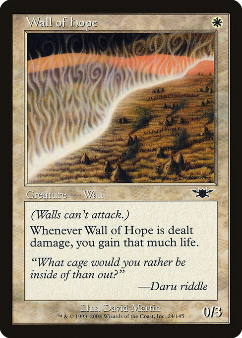 Wall of Hope - Legions Magic card