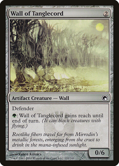 Wall of Tanglecord - Scars of Mirrodin Magic card