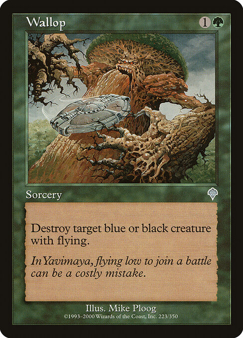 Wallop - Invasion Magic card