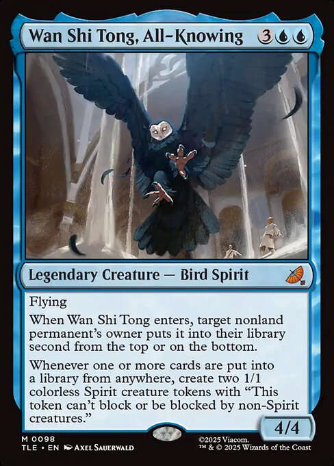 Wan Shi Tong, All-Knowing - Avatar: The Last Airbender Eternal Magic card