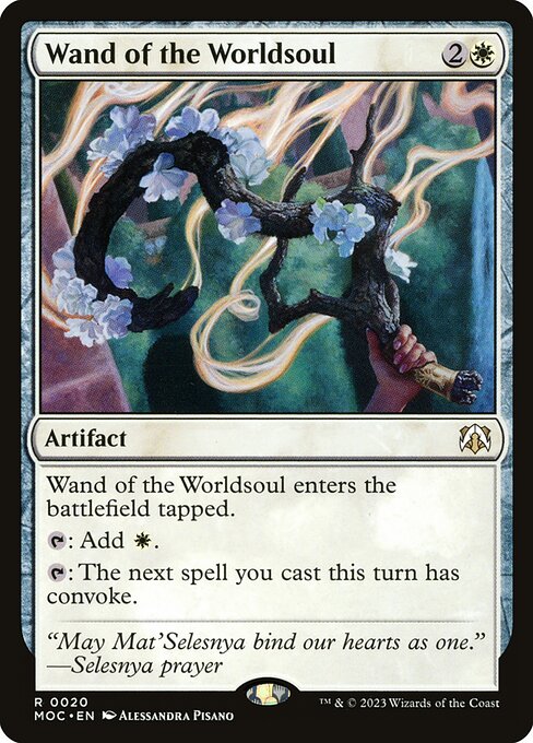 Wand of the Worldsoul - March of the Machine Commander Magic card