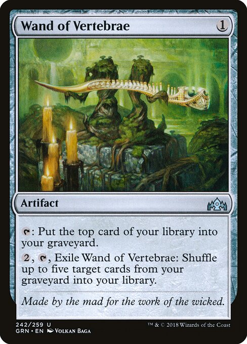 Wand of Vertebrae - Guilds of Ravnica Magic card