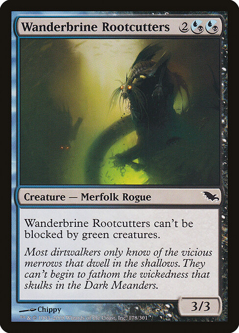 Wanderbrine Rootcutters - Shadowmoor Magic card