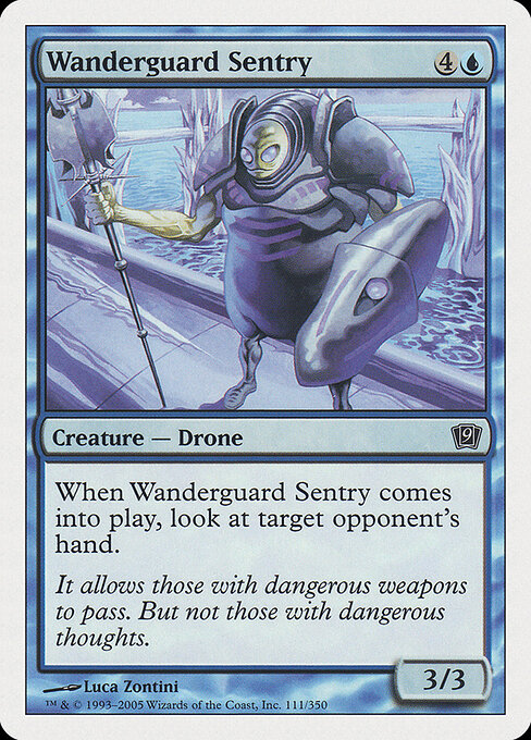 Wanderguard Sentry - Ninth Edition Magic card
