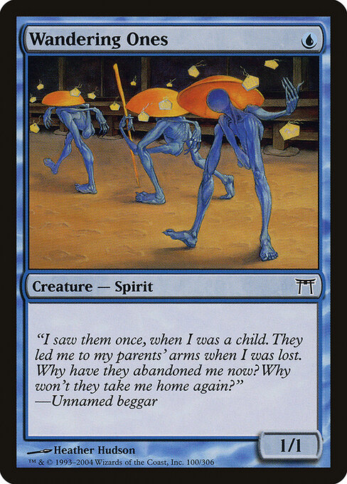 Wandering Ones - Champions of Kamigawa Magic card
