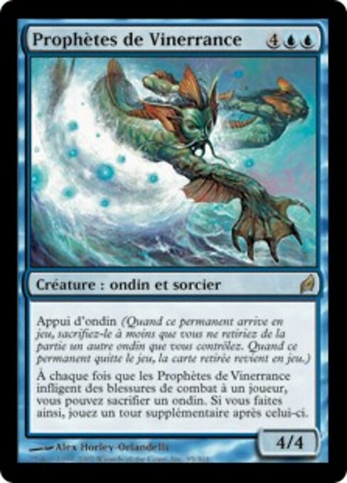 Prophètes de Vinerrance (Wanderwine Prophets) - Lorwyn (#95) - Illustrated by Alex Horley-Orlandelli - Magic: The Gathering Card