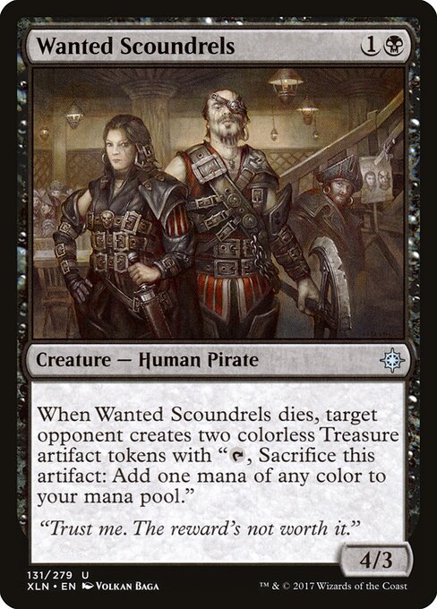 Wanted Scoundrels - Ixalan Magic card