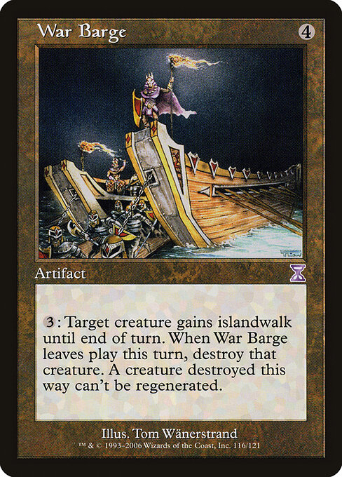 War Barge art by Tom Wänerstrand