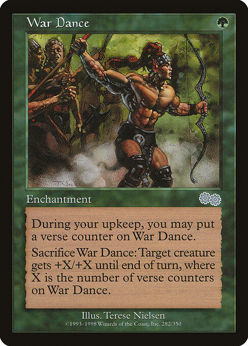 War Dance - Urza's Saga Magic card