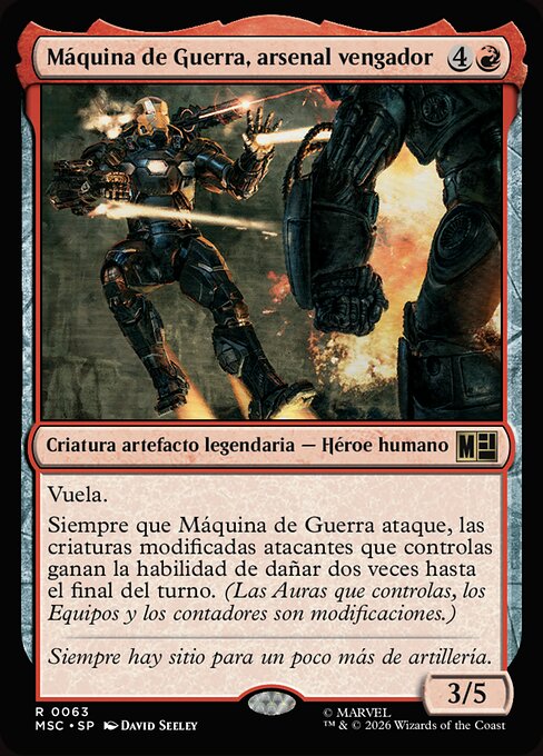War Machine, Avenging Arsenal