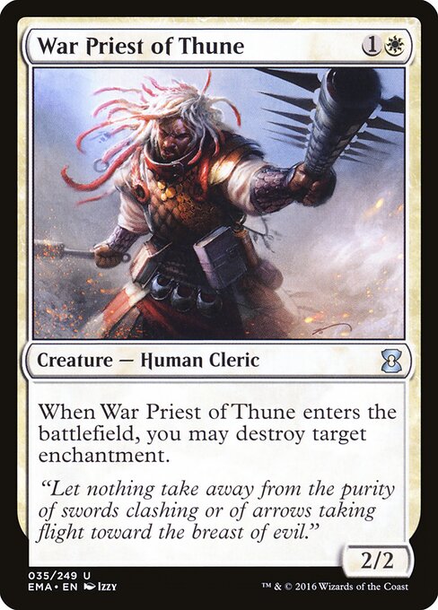 War Priest of Thune - Eternal Masters Magic card