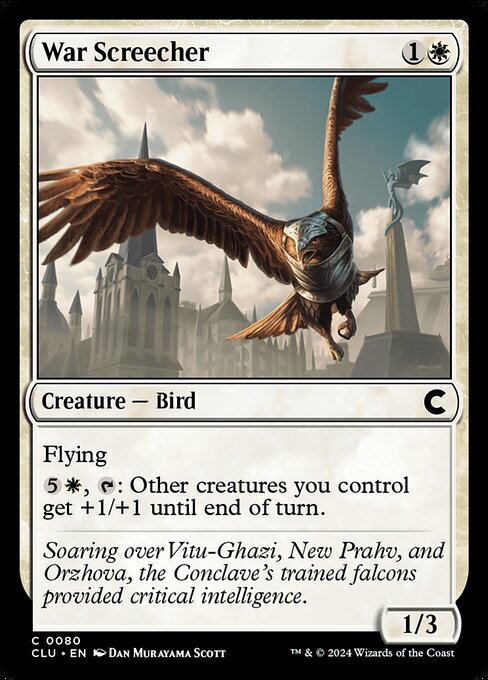 War Screecher - Ravnica: Clue Edition Magic card