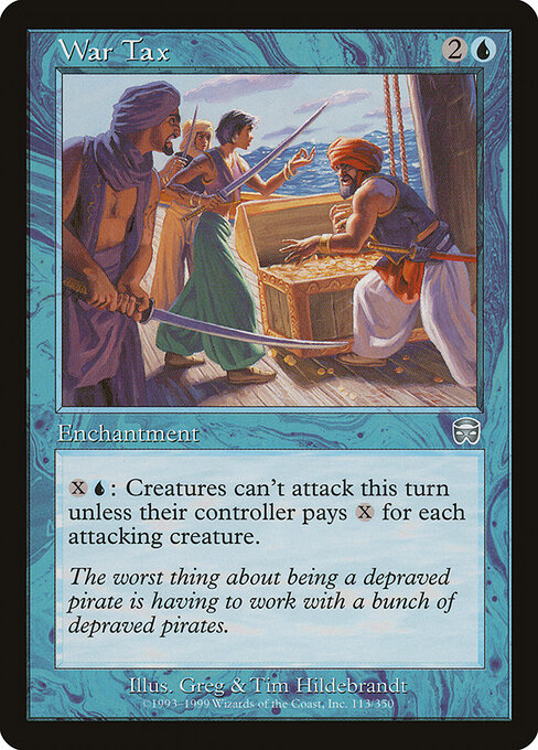 War Tax - Mercadian Masques Magic card