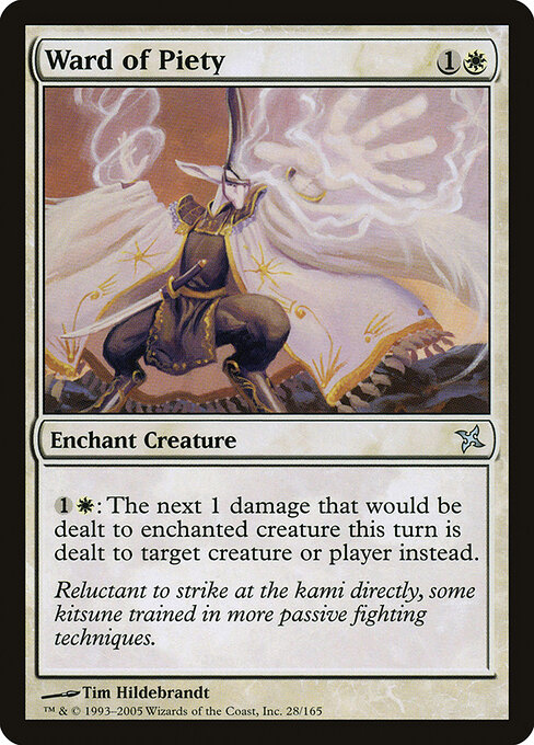 Ward of Piety - Betrayers of Kamigawa Magic card