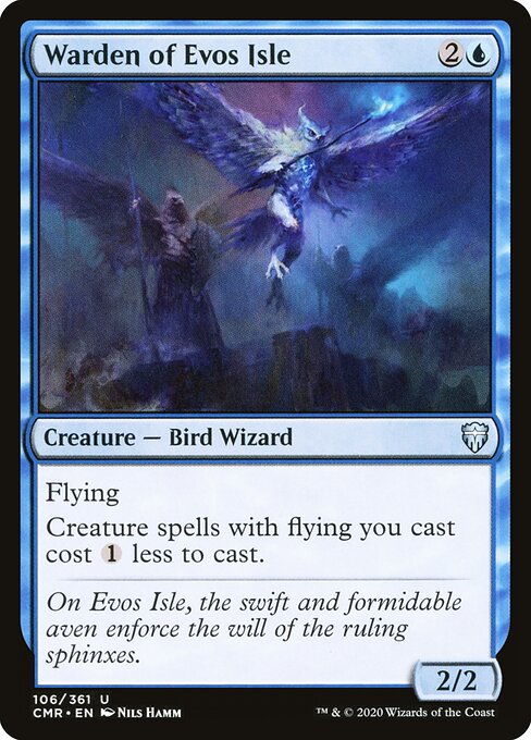 Warden of Evos Isle - Commander Legends Magic card