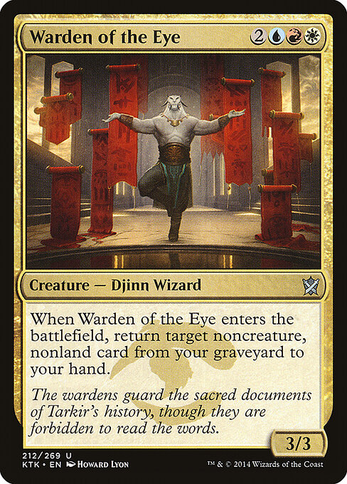 Warden of the Eye - Khans of Tarkir Magic card