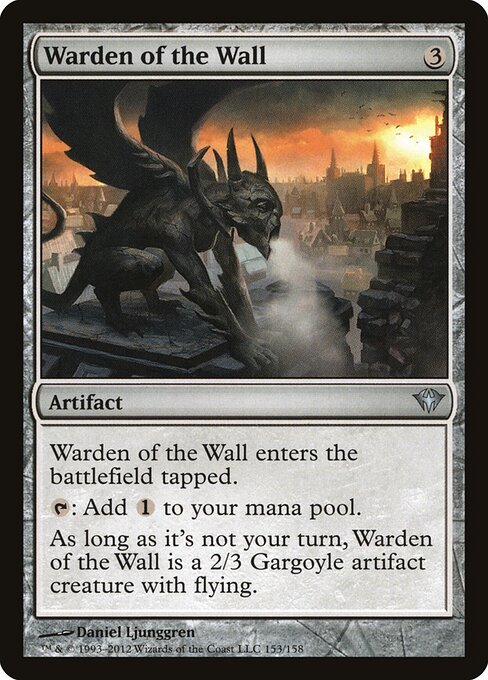 Warden of the Wall - Dark Ascension Magic card