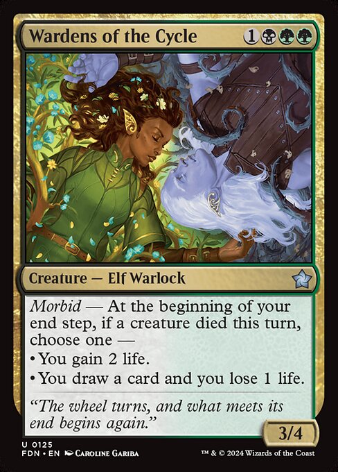 Wardens of the Cycle - Foundations Magic card