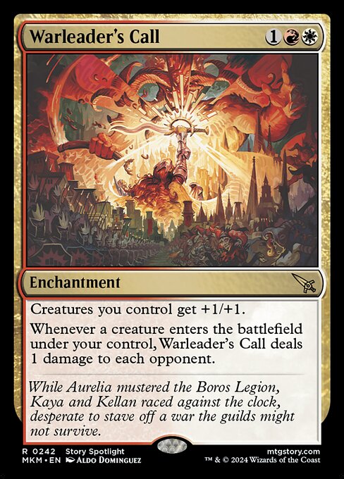 Warleader's Call - Murders at Karlov Manor Magic card