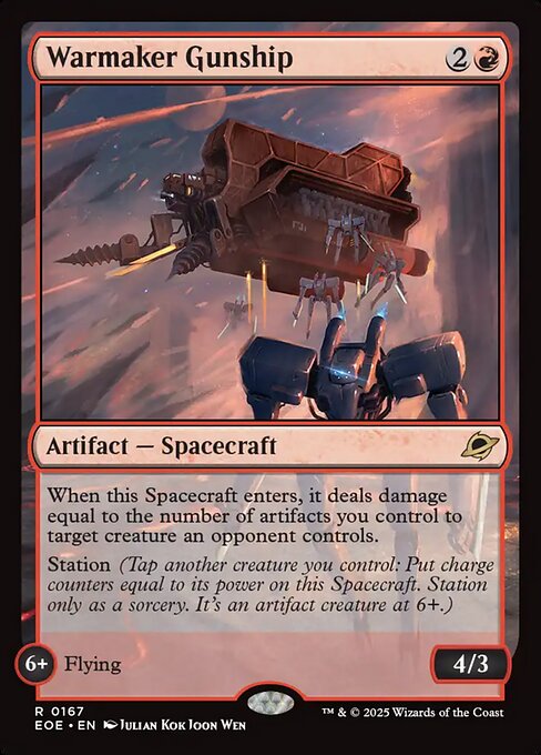 Warmaker Gunship - Edge of Eternities Magic card