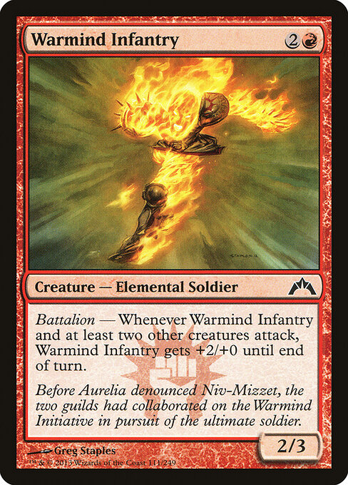 Warmind Infantry - Gatecrash Magic card