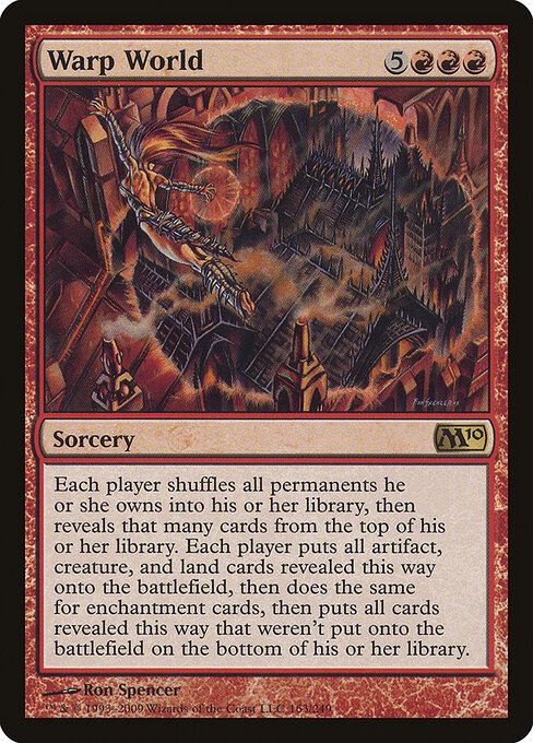 Warp World - Magic 2010 Magic card