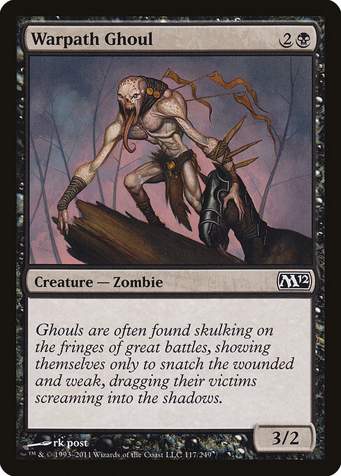 Warpath Ghoul - Magic 2012 Magic card